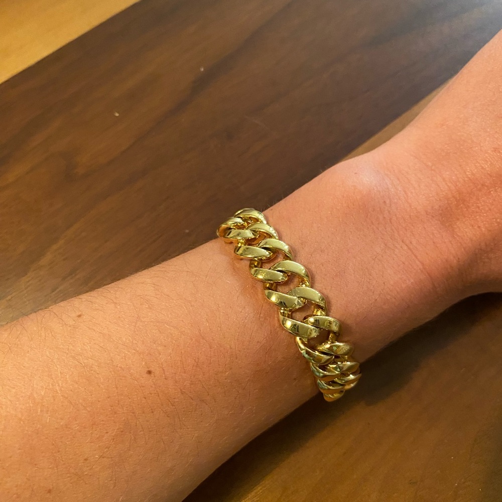 Marc Jacobs Gold Chain Bracelet